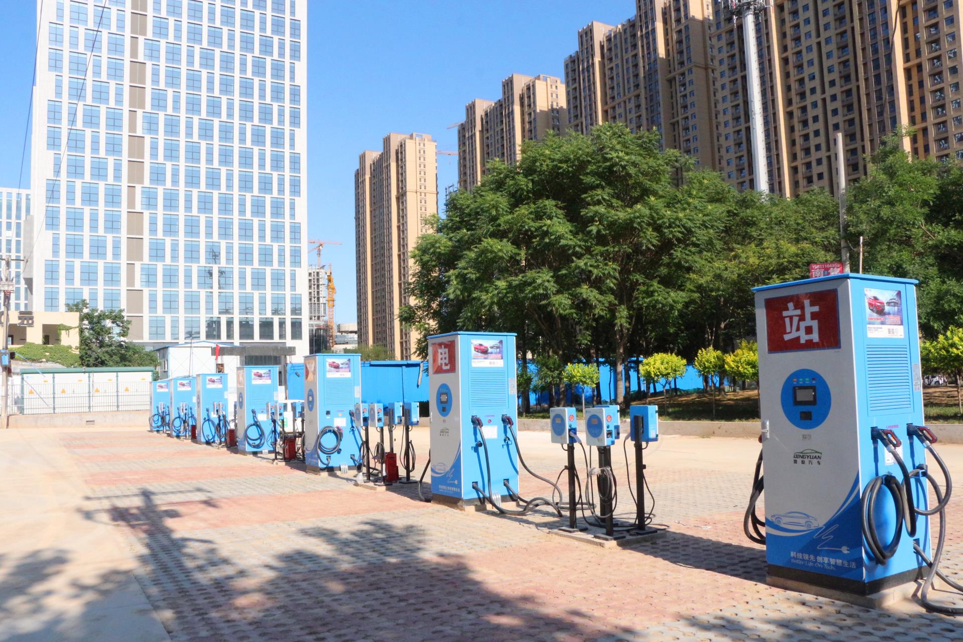 云顶国际电气石家庄南焦客运汽车充电站项目