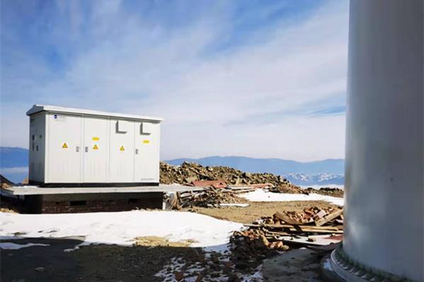 云顶国际电气越西35kV升压箱变项目